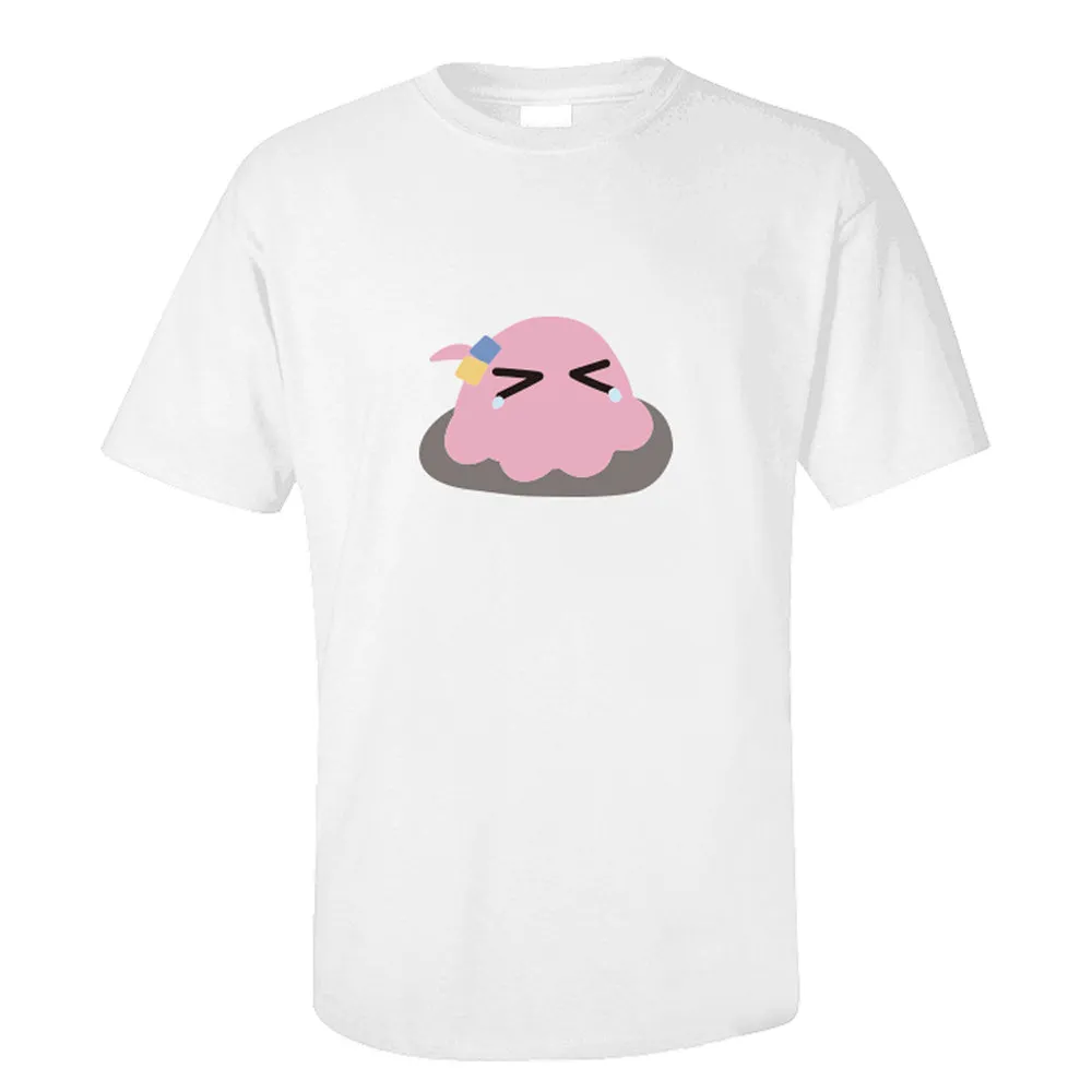 Bocchi the Rock Cosplay T-shirt - Men Women Summer Short Sleeve Cotton Shirt