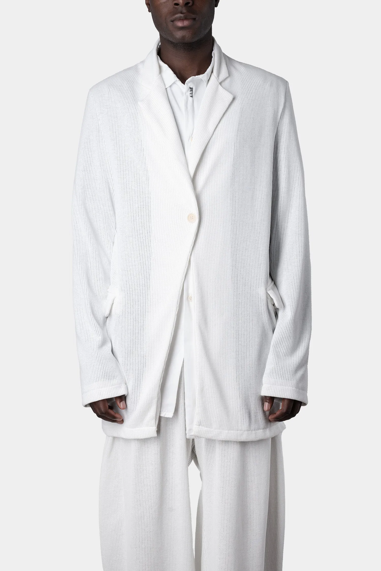 Breathing blazer, White