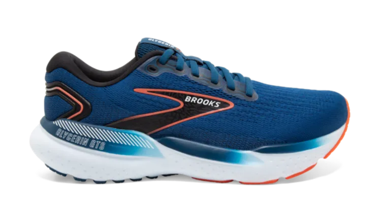 Brooks Glycerin GTS 21 (2E Width) - Blue Opal/Black (Men's)