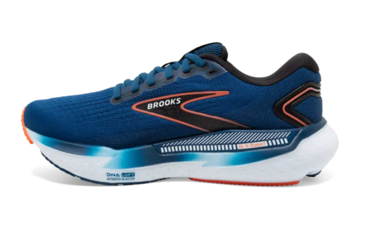 Brooks Glycerin GTS 21 (2E Width) - Blue Opal/Black (Men's)