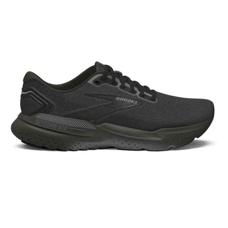 Brooks Glycerin GTS 21 for Men - Black/Black