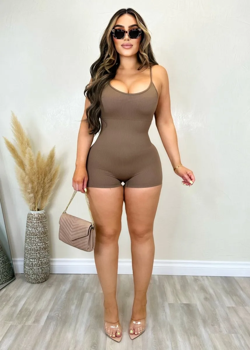 Brown romper designed for me directly.