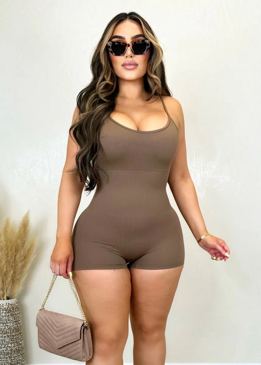 Brown romper designed for me directly.