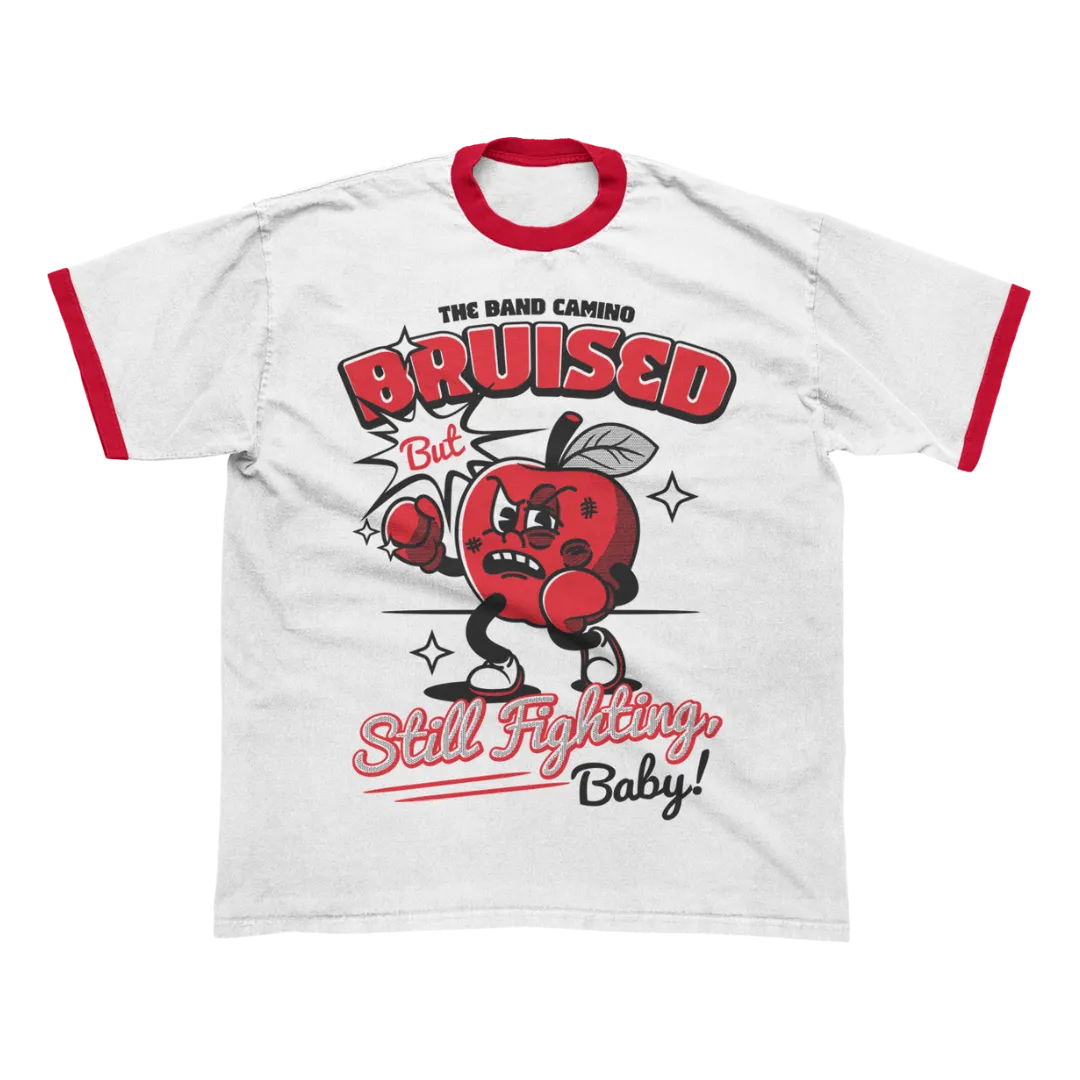 Bruised Fighter Ringer Tee