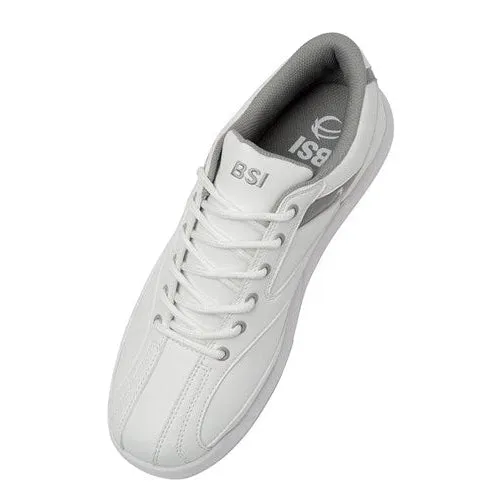 BSI Men's 580 Bowling Shoes White and Grey