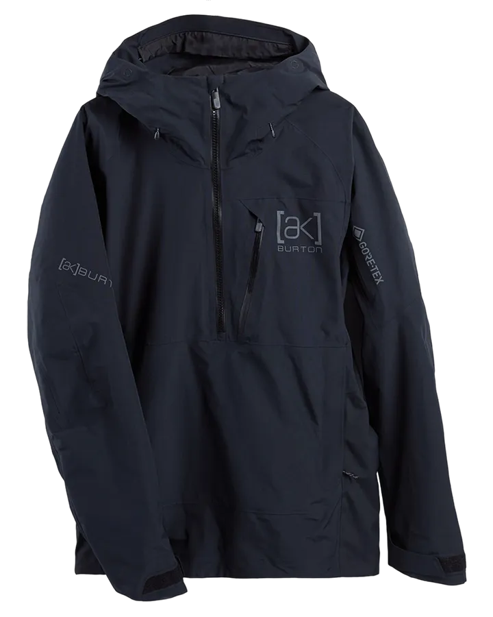 Burton ak Gore Tex Velocity Anorak Jacket - True Black