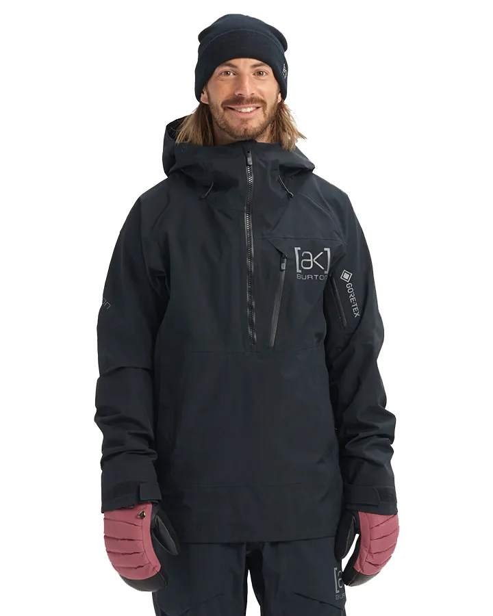 Burton ak Gore Tex Velocity Anorak Jacket - True Black