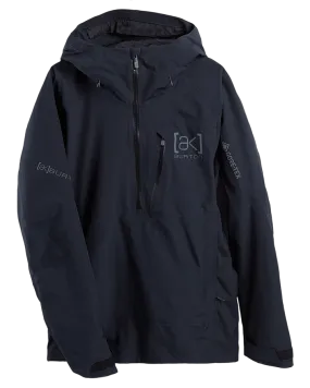 Burton ak Gore Tex Velocity Anorak Jacket - True Black