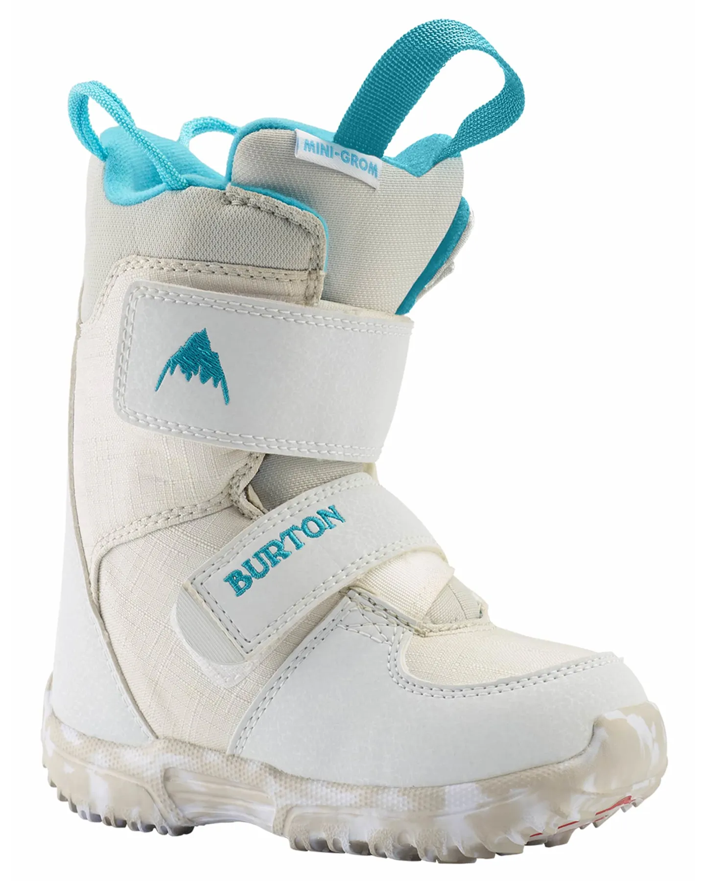 Burton Mini Grom Snowboard Boots White.