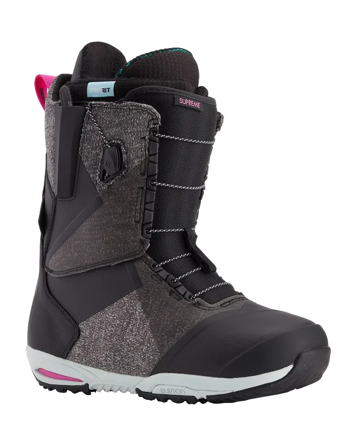 Burton Supreme Snowboard Boots - Black - 2022