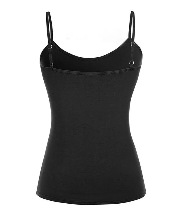 Cami Tank Top for Women - Fitted Rib-Knit