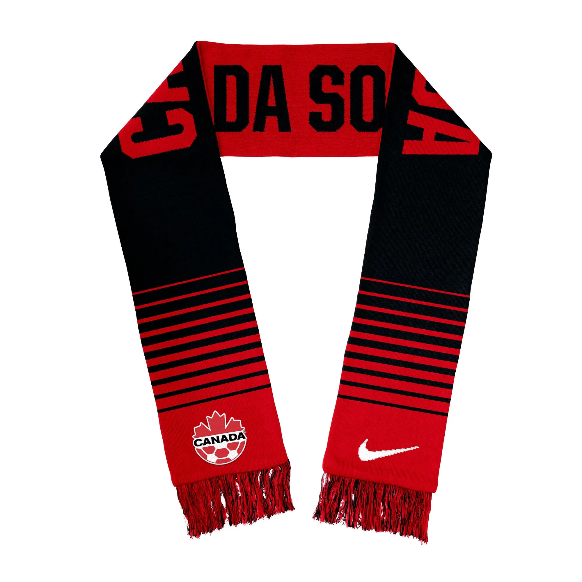 Canada Soccer woven scarf