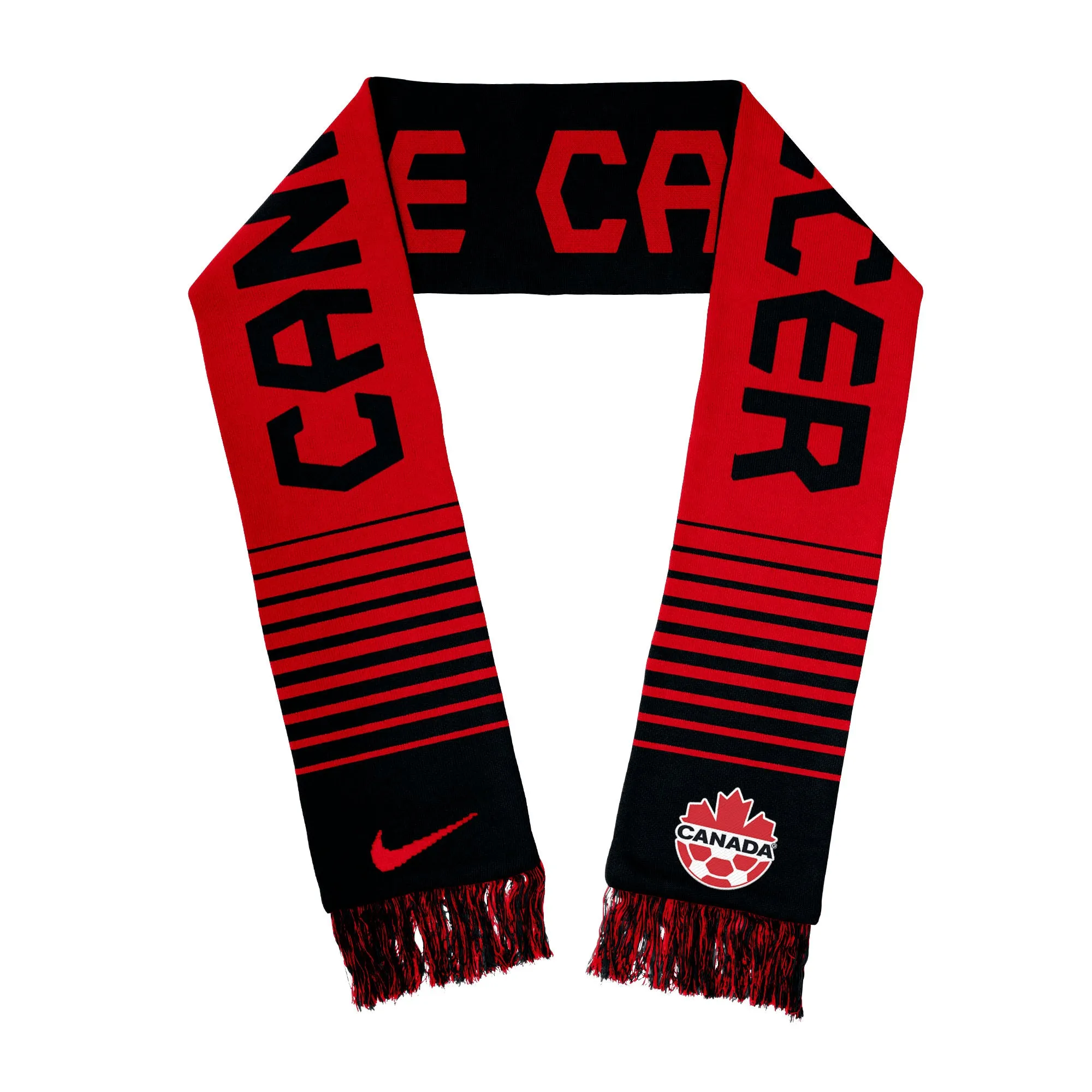 Canada Soccer woven scarf