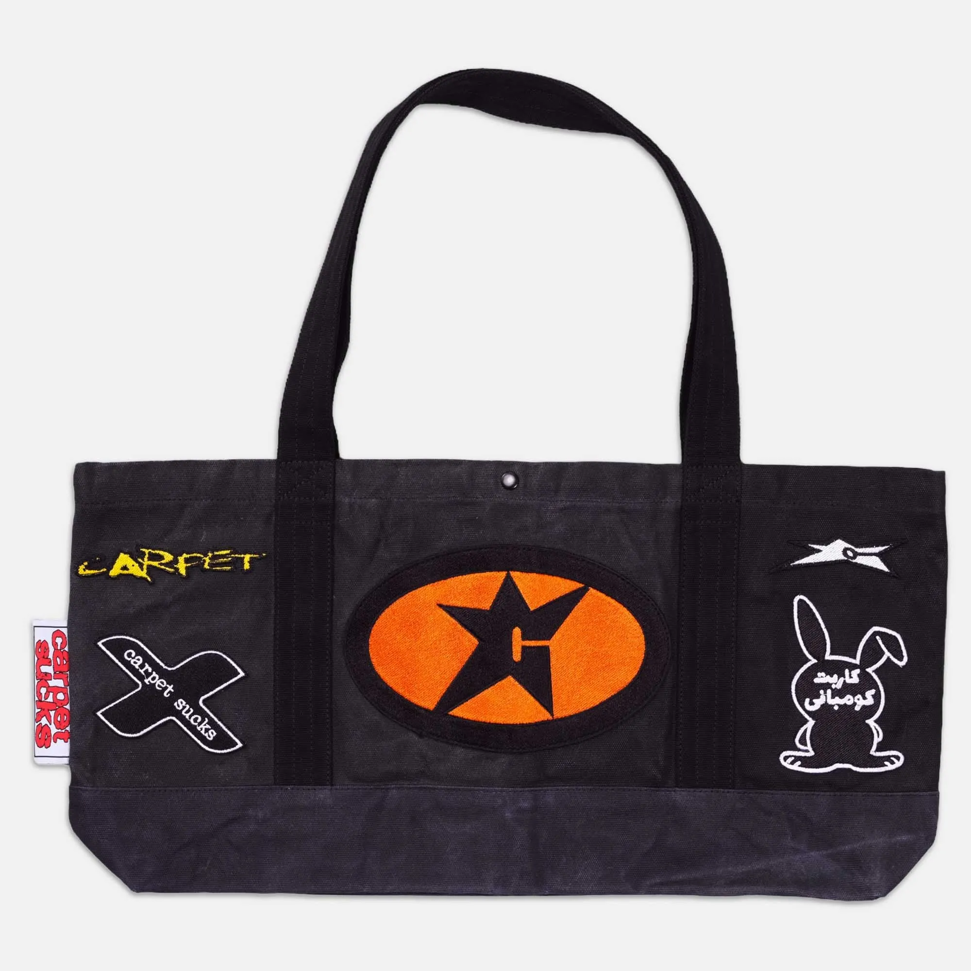 Carpet Company - Racing Tote Bag - Black