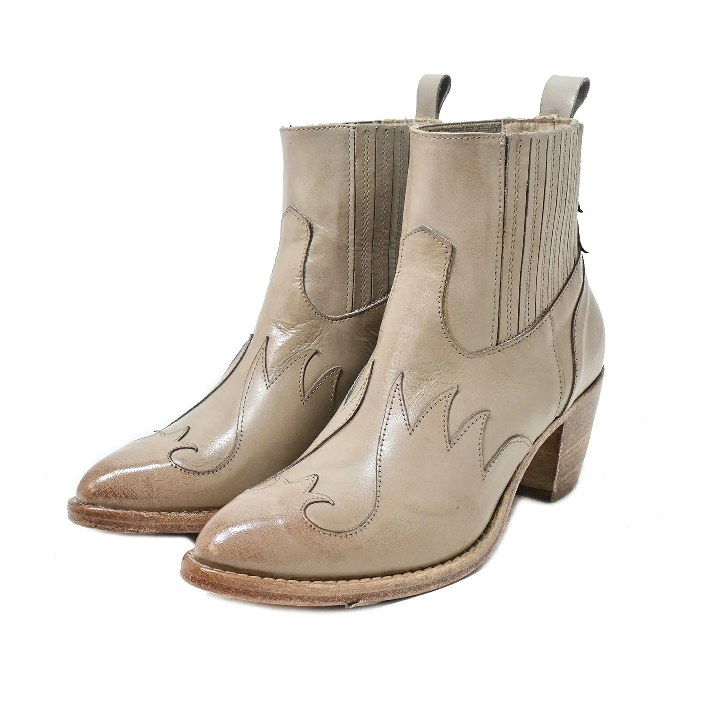 COLORADO 11 - texas ankle-boots leather AGAVE