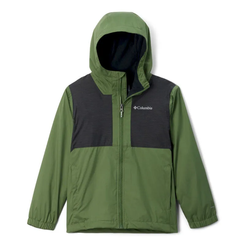 Columbia Rainy Trails Fleece Lined Jacket - Kids Rain Jacket