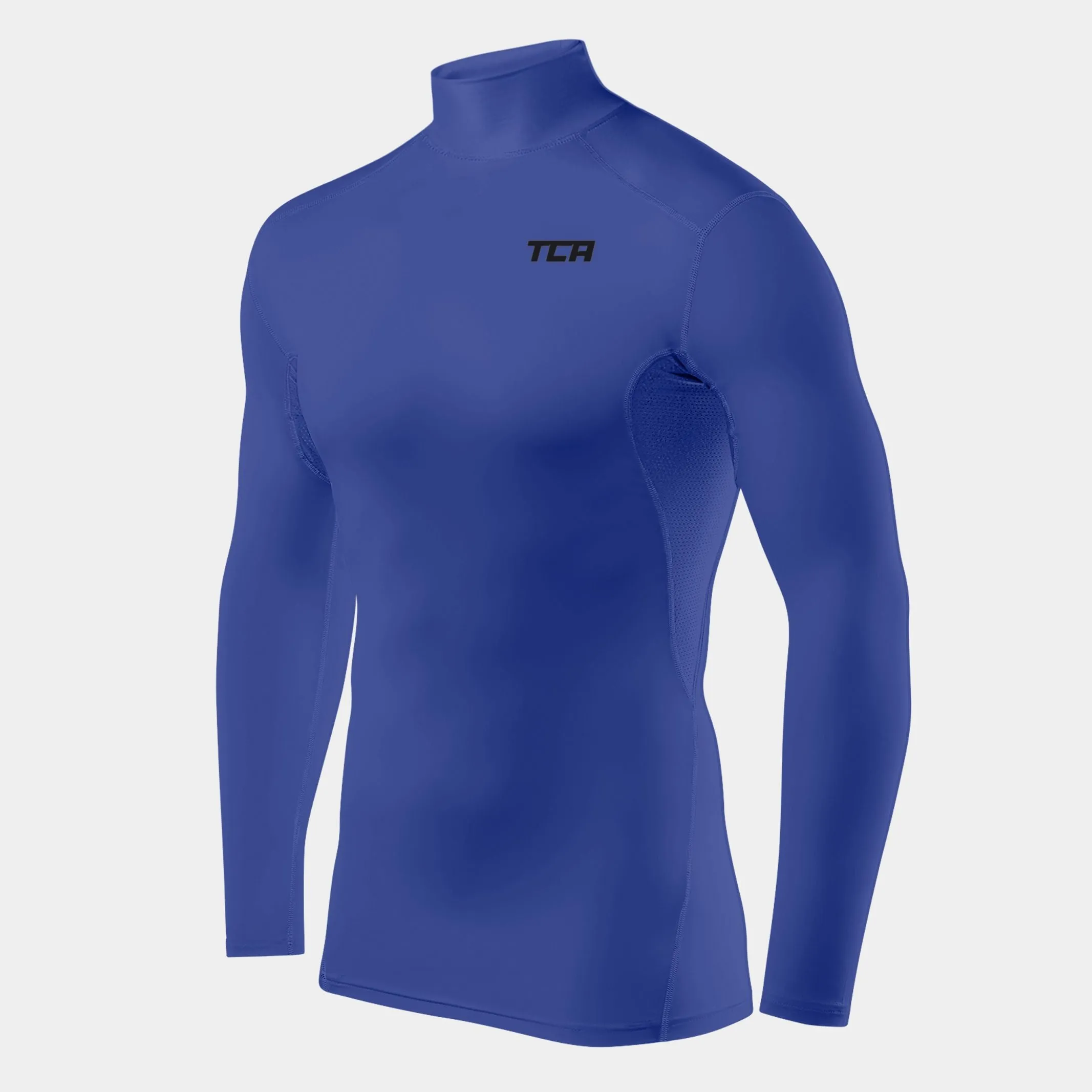 Compression Base Layer Mock Neck Hyperfusion Long Sleeve For Men