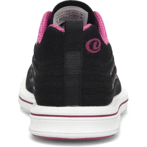 Dexter Women's DexLite Knit Bowling Shoes Black Pink