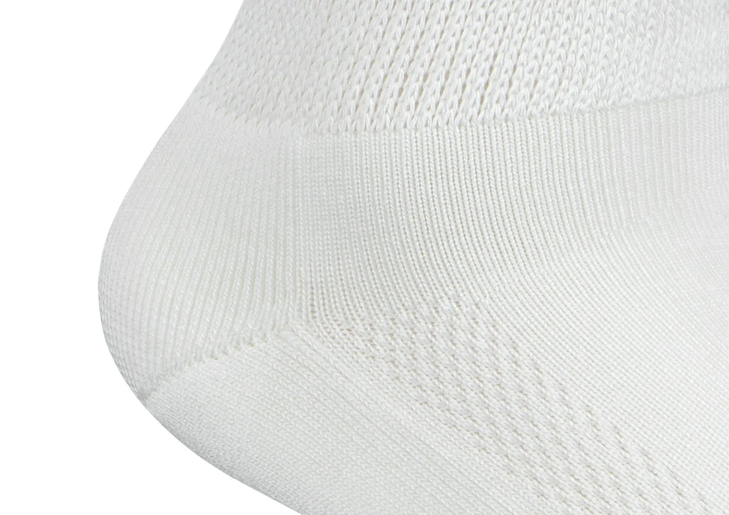 Diabetic Socks with Padded Sole - White