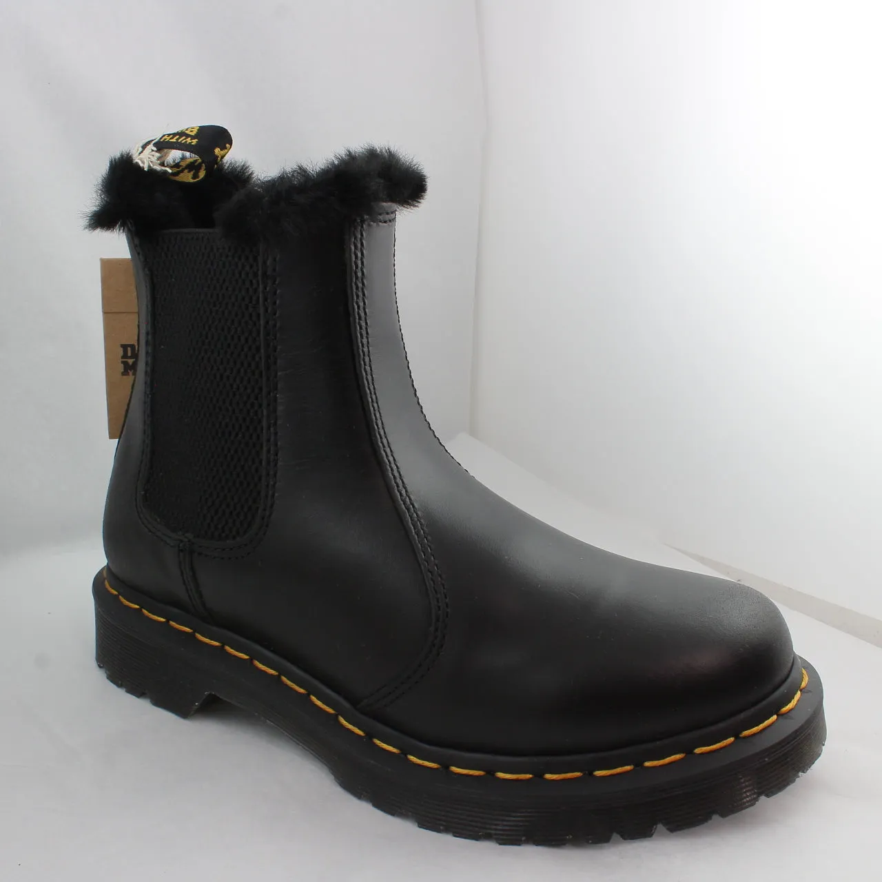 Dr. Martens 2976 Leonore Grey Atlas Boots for Women