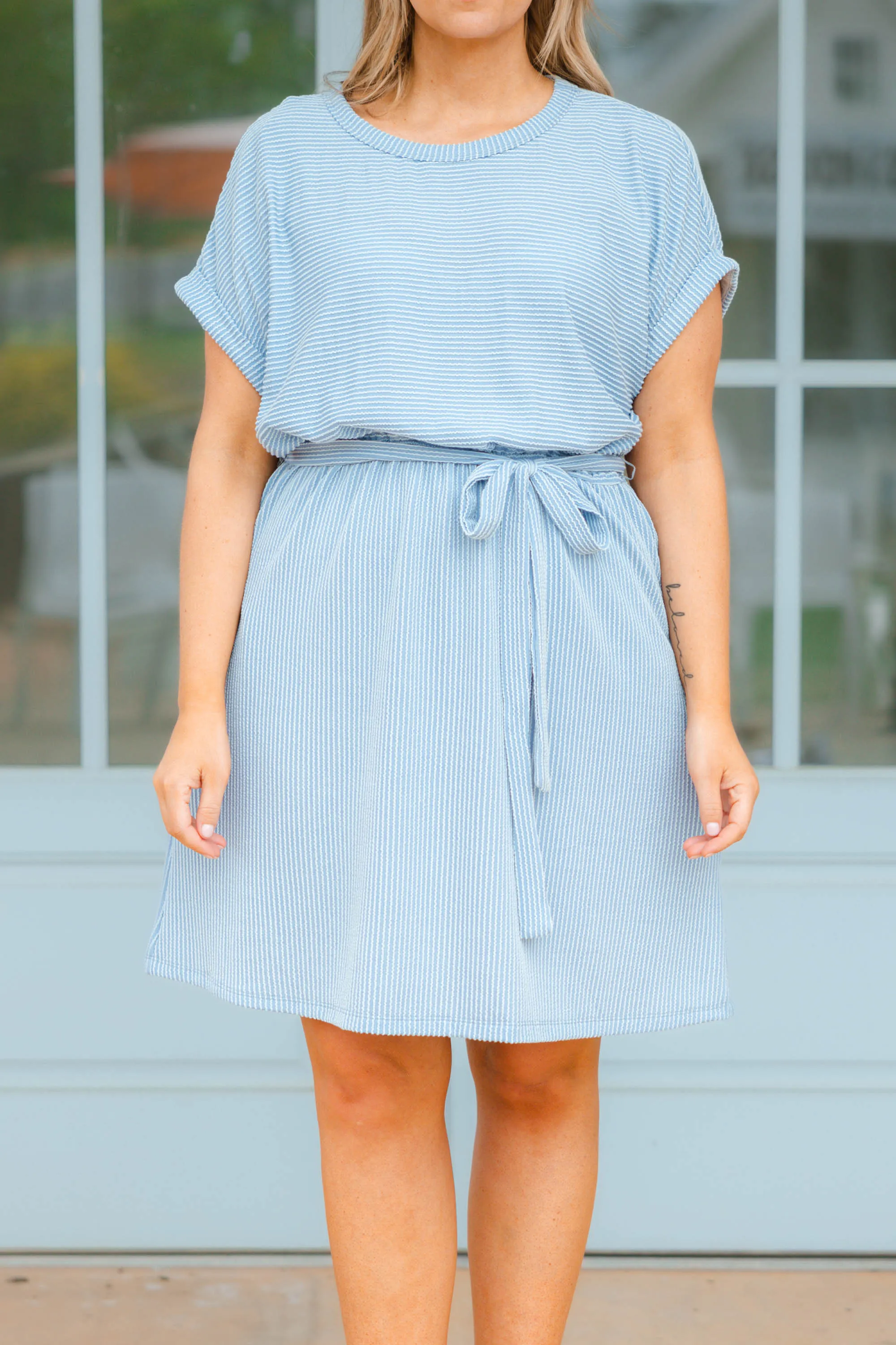 Dreaming In Denver Dress, Blue - Result: Blue Denver Dress - Shop Latest Styles Online