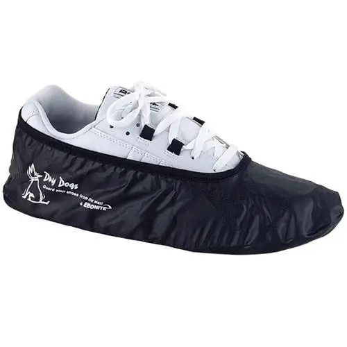 Ebonite Dog Bowling Shoe Covers Black