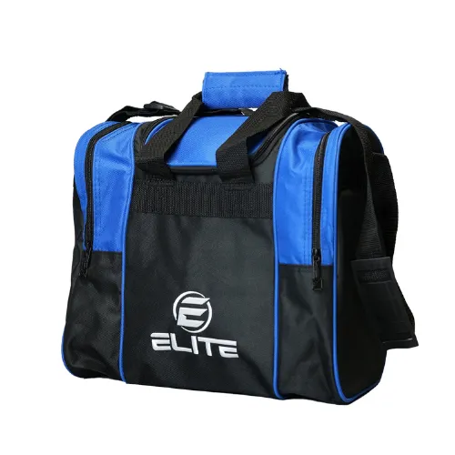 Elite Deluxe Single Tote Bowling Bag Royal Online.