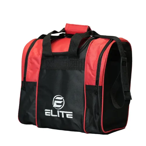 Elite Single Tote Bowling Bag - Red