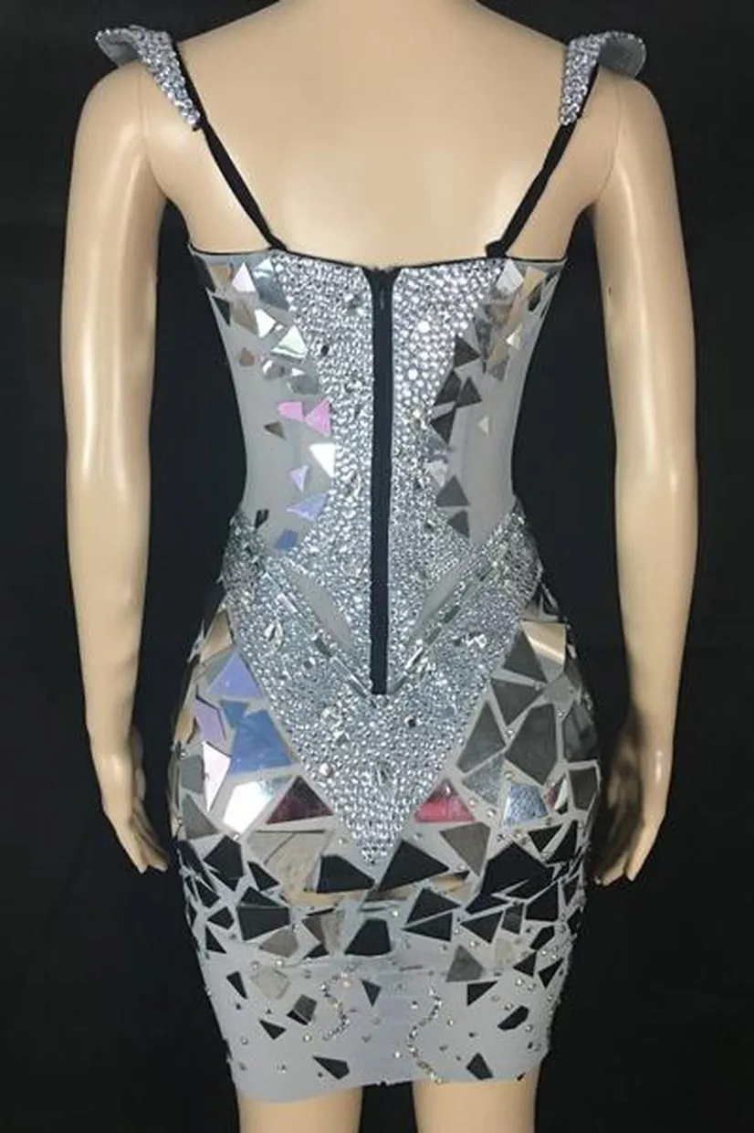 Entrance Mirror Crystal Dress