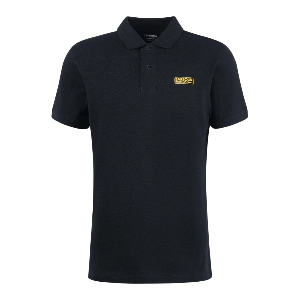 Essential Short Sleeve Cotton Polo Shirt with Badge