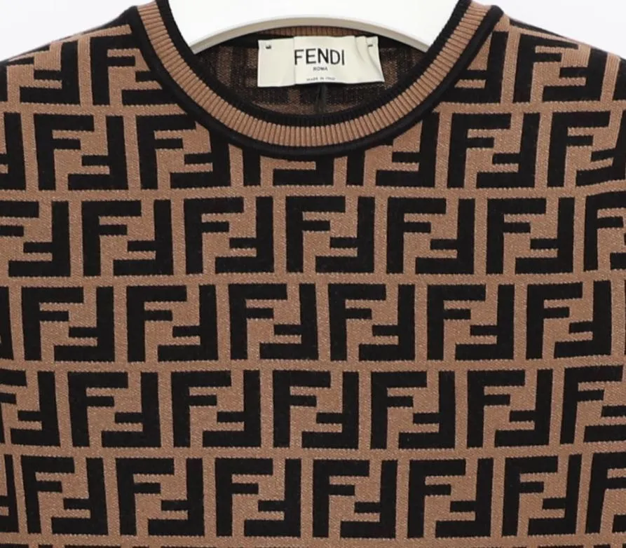 FENDI V-neck and Crew neck