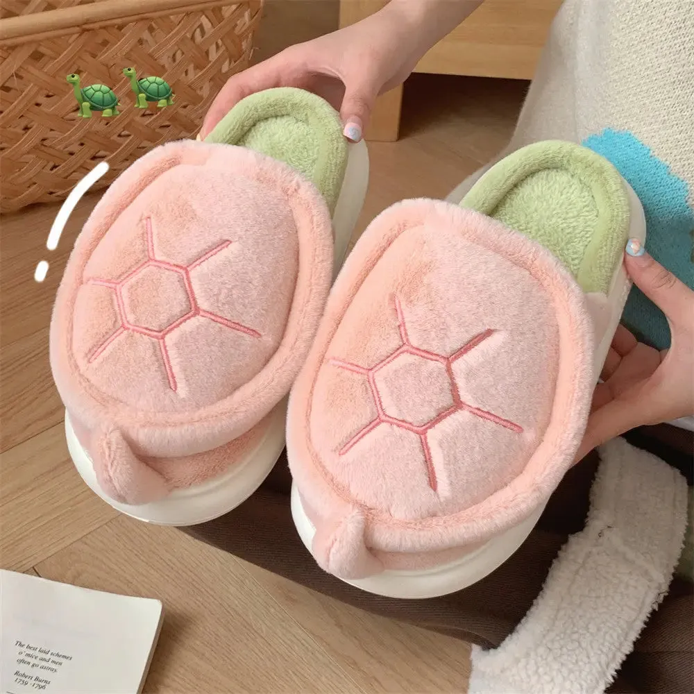 Fleece Turtle Slipper | Buy Turtle Design Slippers Online | Cozy and Stylish Slip-On Turtle Slippers | Shop Now