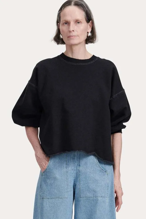 Fond Sweater - Charcoal/Black