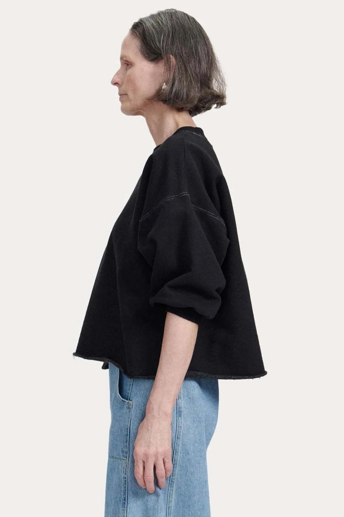 Fond Sweater - Charcoal/Black