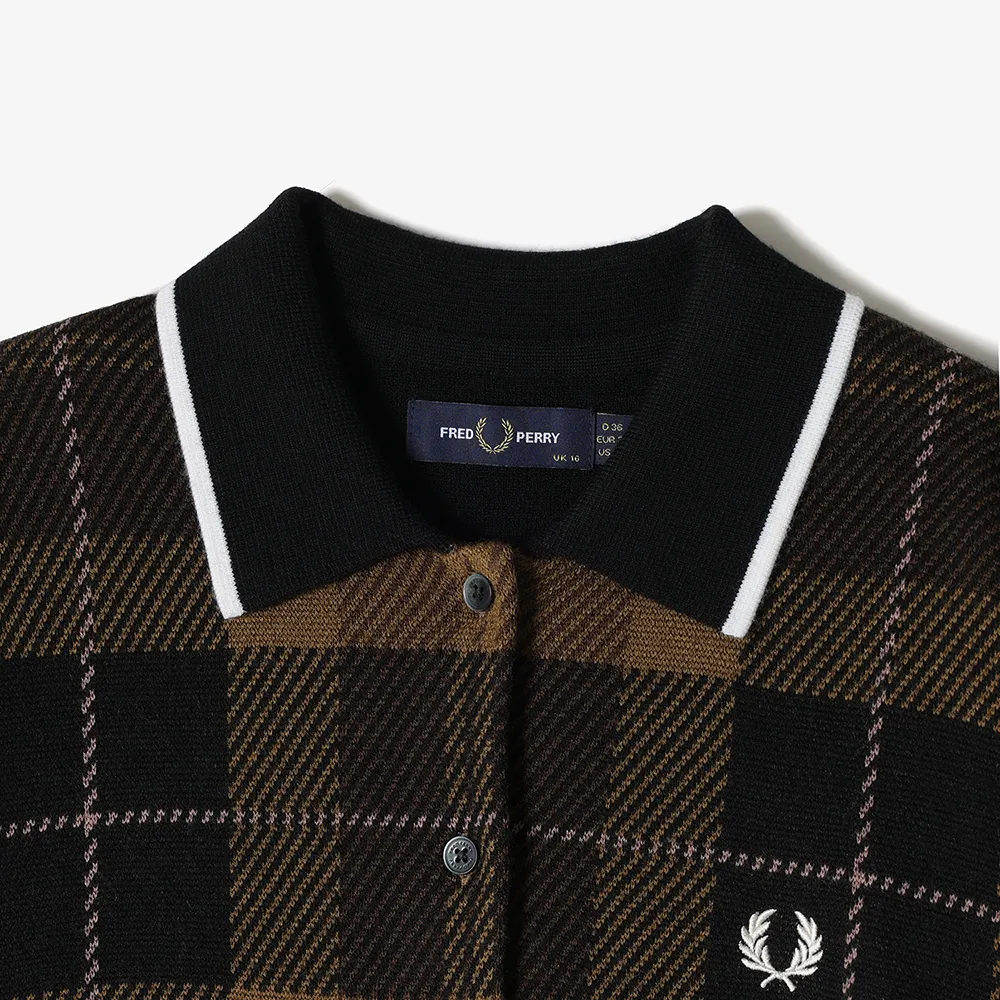 Fred Perry - Gingham Glen Patterns, Tartan, Plaid Patterns - Wool, Nylon