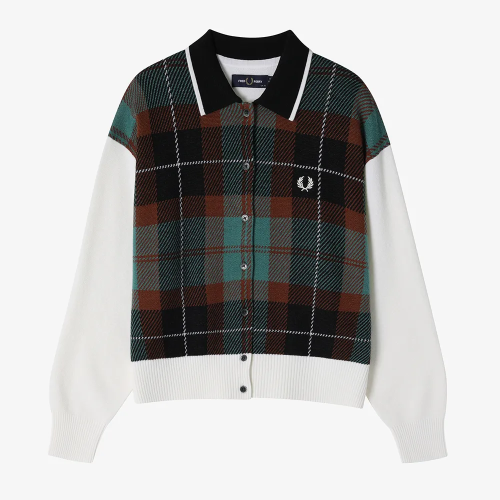 Fred Perry - Gingham Glen Patterns, Tartan, Plaid Patterns - Wool, Nylon