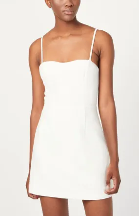 French Connection Whisper Tie Back Sweetheart Dress