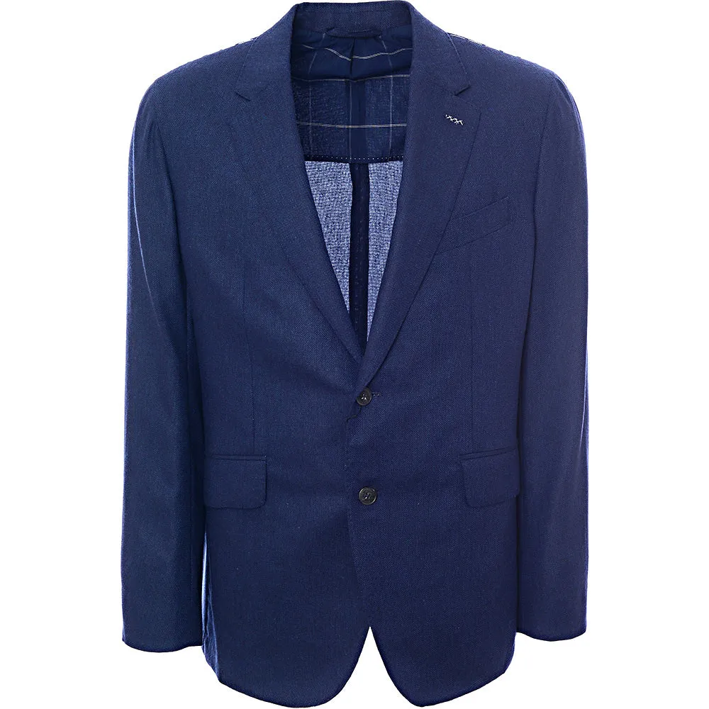 Hackett London Mayfair Cashmere Blazer in Navy