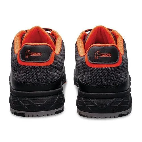 Hammer Razor Men's Bowling Shoes - Black Orange - Right Hand.