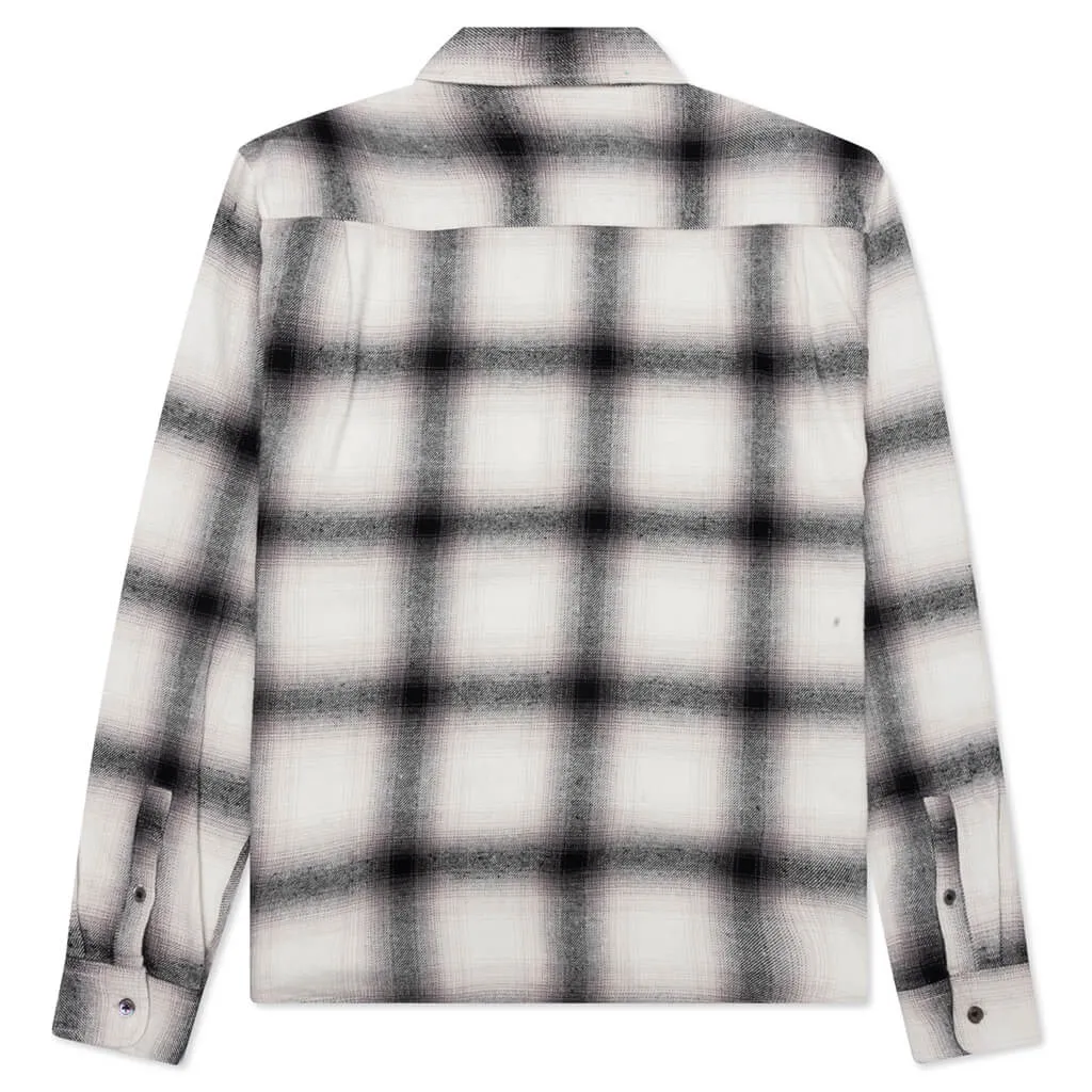 Hellshire Plaid Shirt, Grey