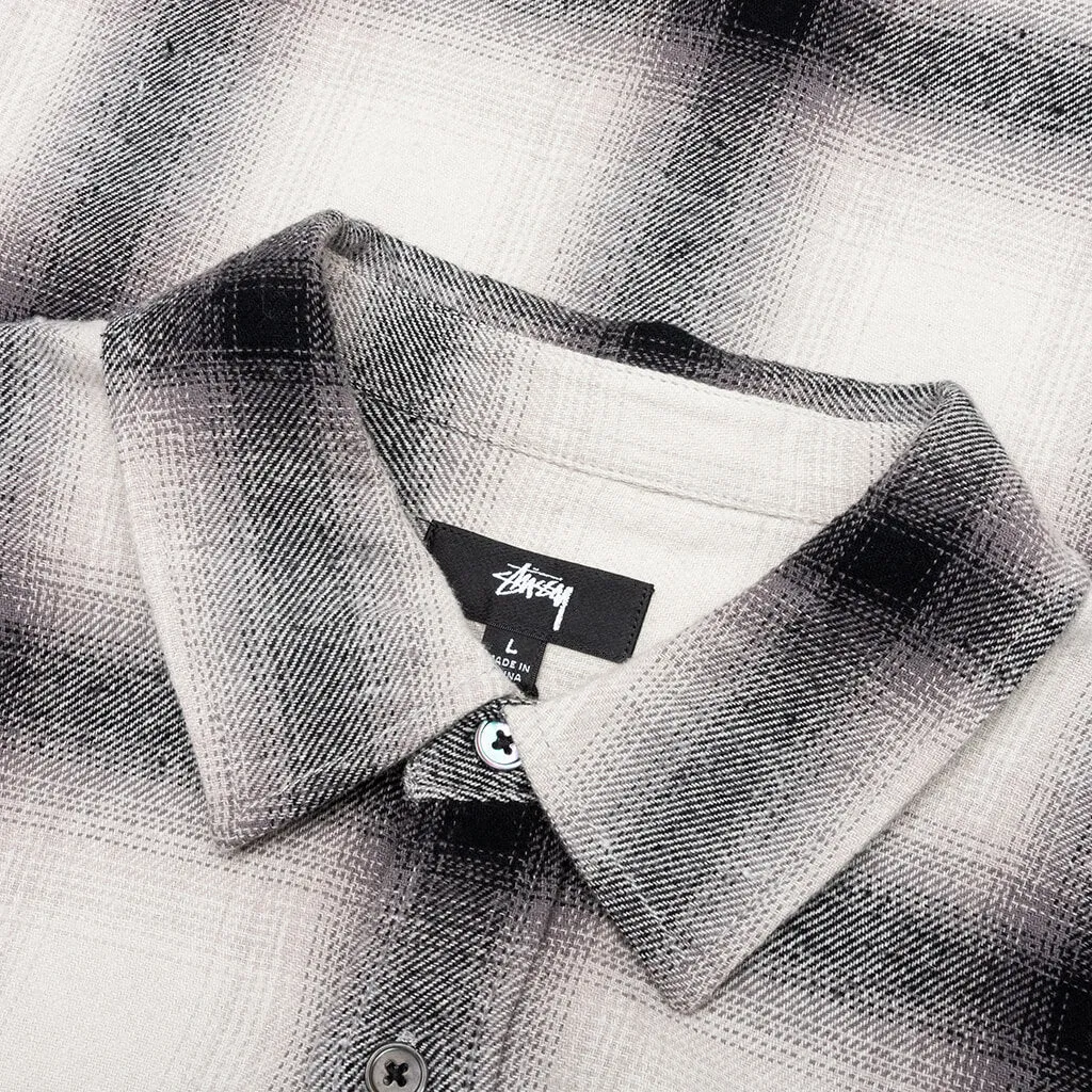 Hellshire Plaid Shirt, Grey