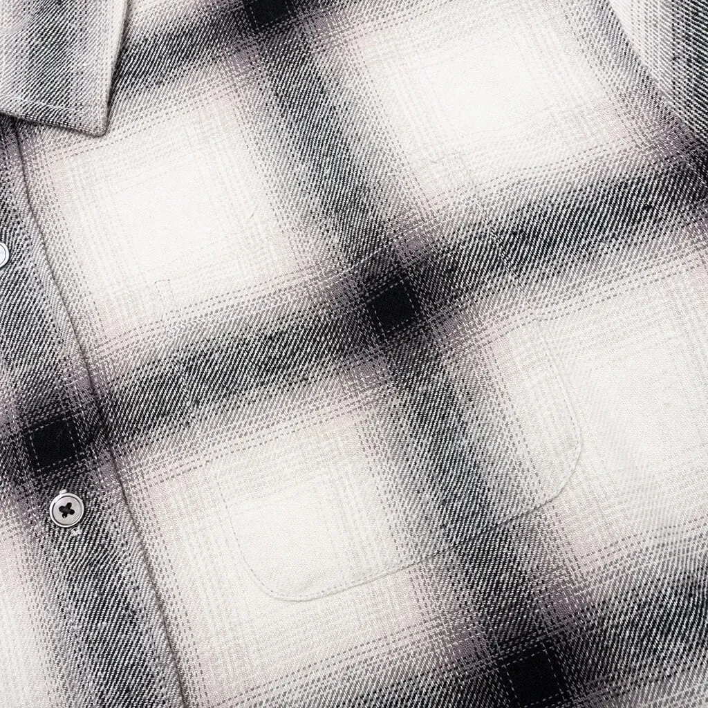 Hellshire Plaid Shirt, Grey