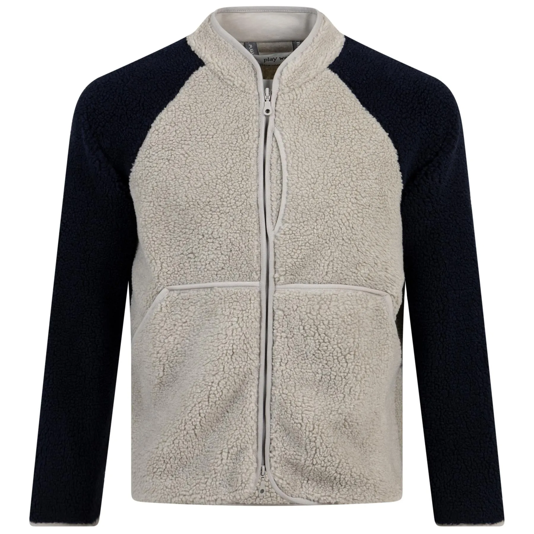 Himalayas Fleece Mid Layer Ash Grey/Deep Navy - SS24 is now optimized for Google search engine.