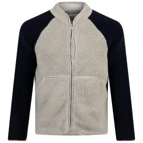 Himalayas Fleece Mid Layer Ash Grey/Deep Navy - SS24 is now optimized for Google search engine.