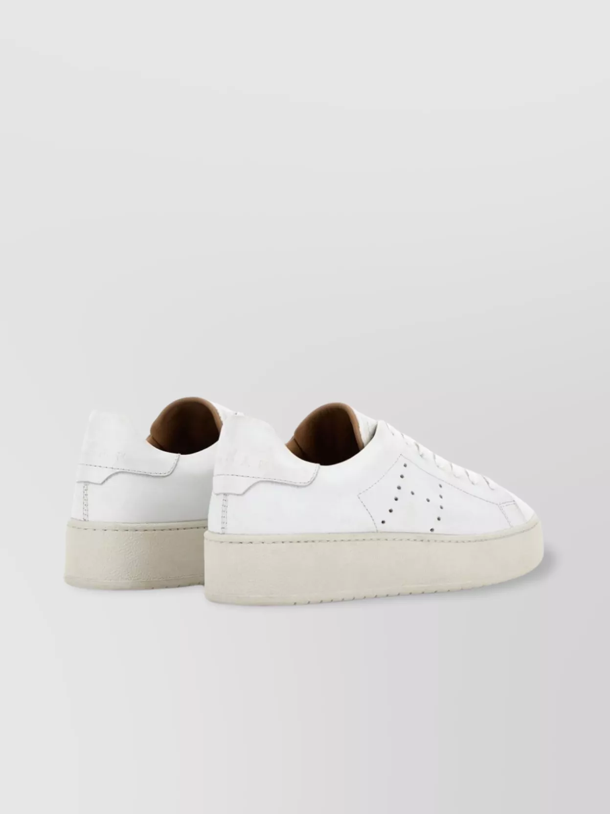 Hogan   Sneakers leather decorative stitching