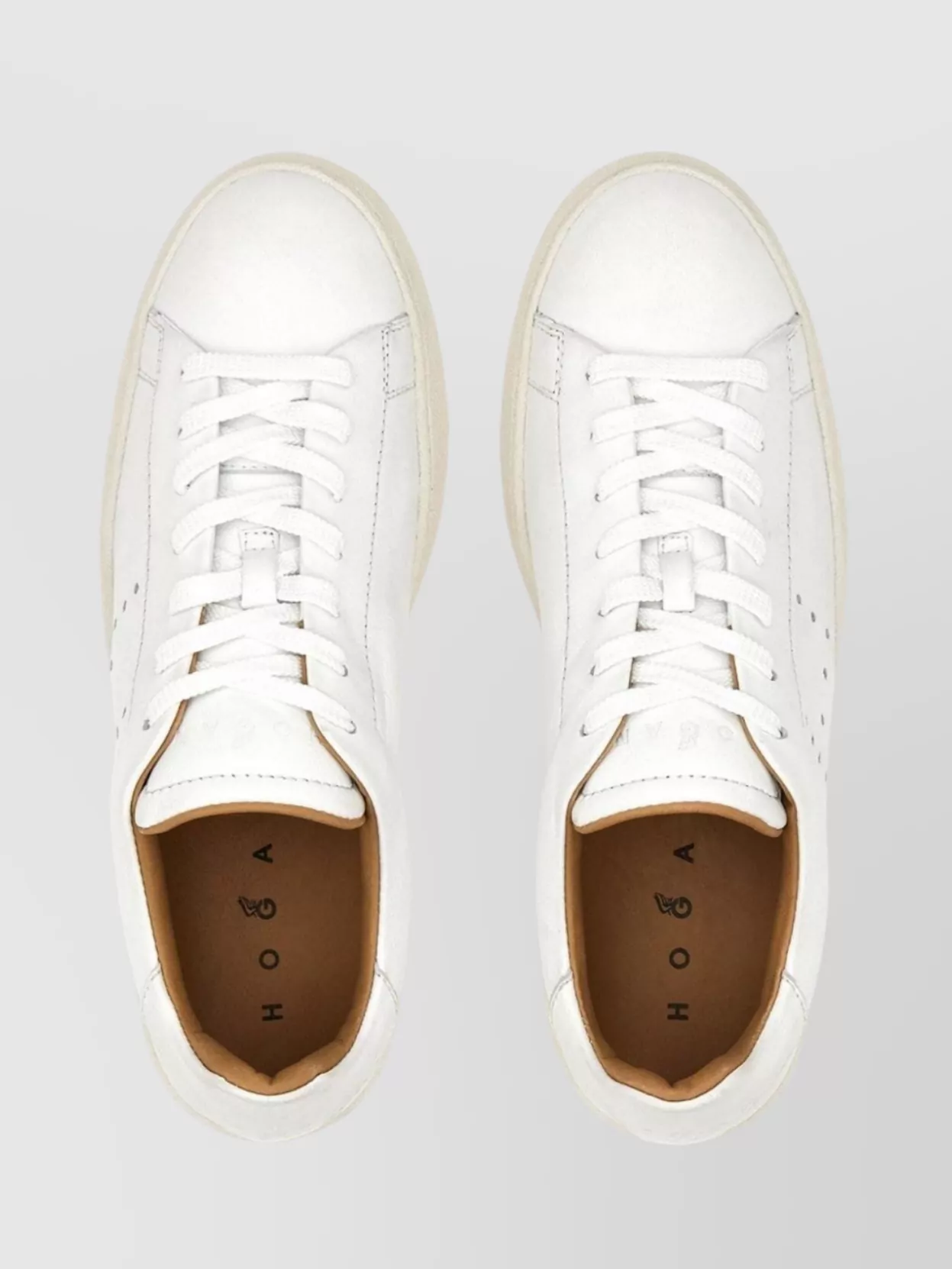 Hogan   Sneakers leather decorative stitching