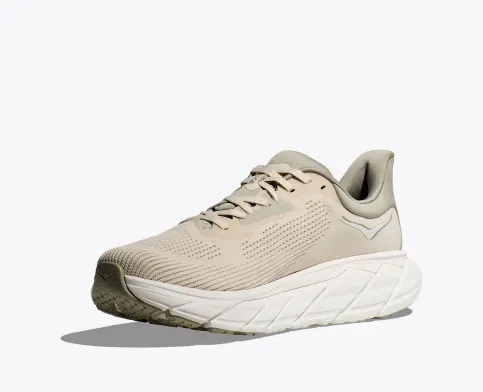 Hoka Men’s Arahi 7 Athletic Shoes-Oat Milk/Barley **Wide Width**