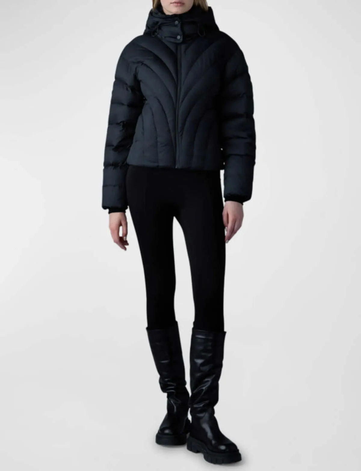 Hope Puffer Jacket - Black