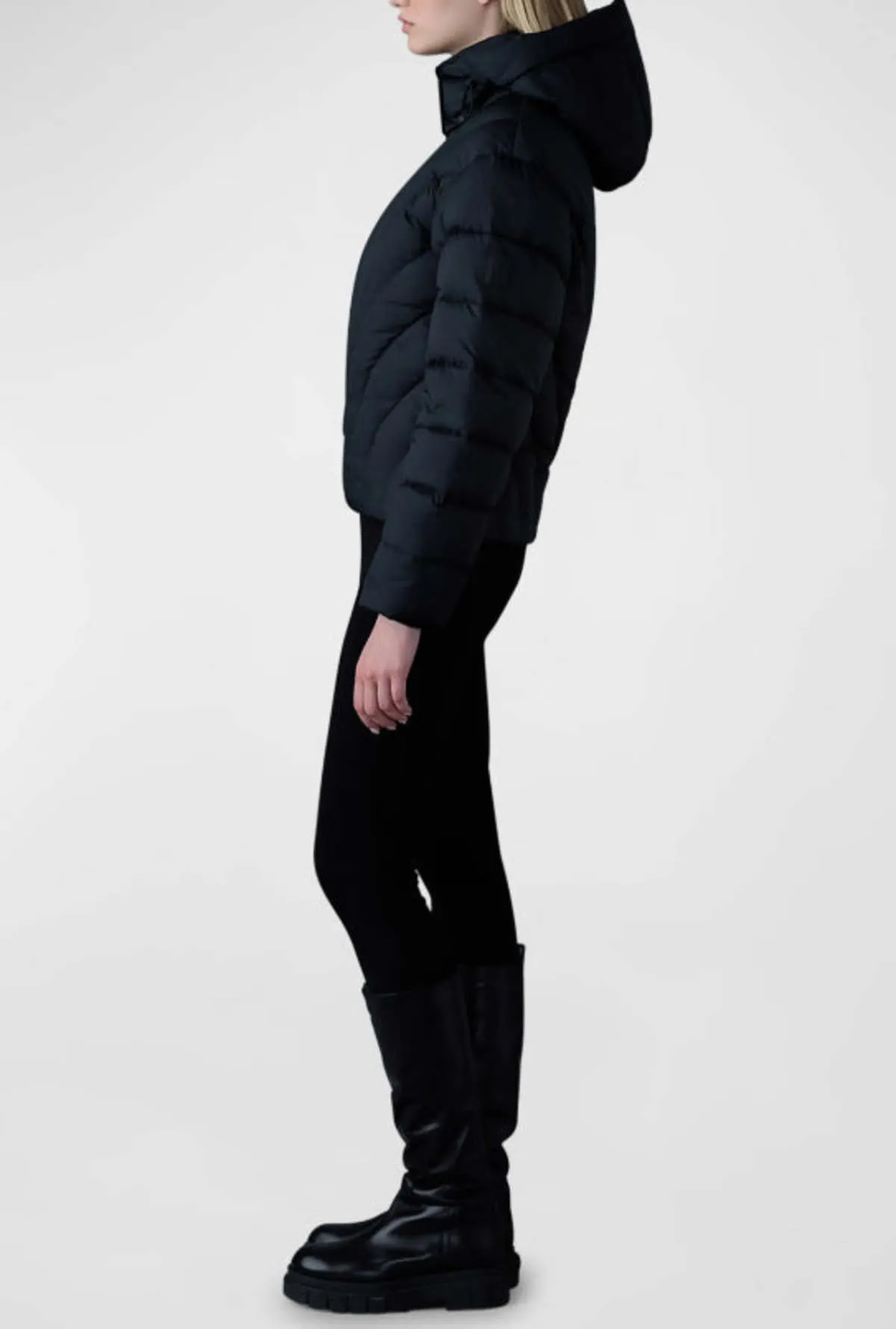 Hope Puffer Jacket - Black