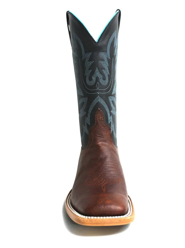 Horse Power Cognac Smooth Ostrich Boots